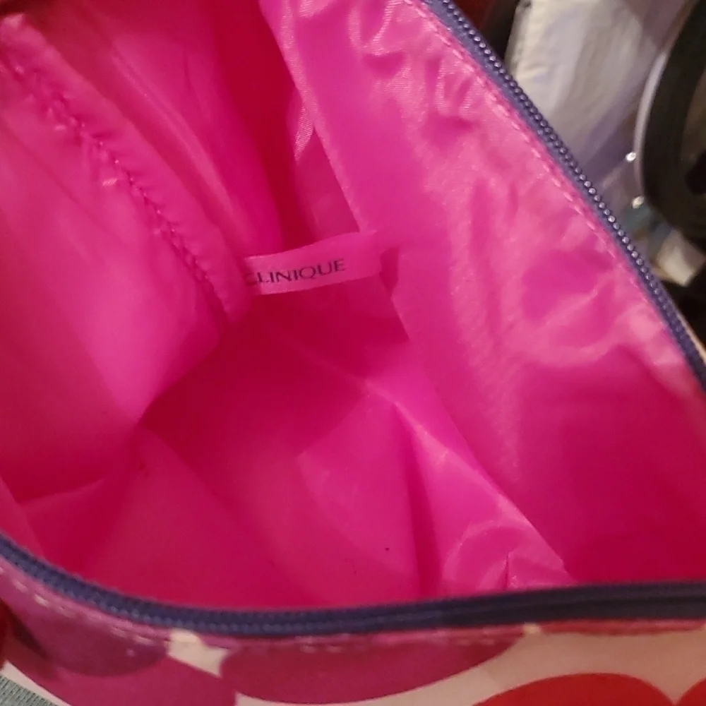 Clinique Kapitza Cosmetic Bag Large New With Tag